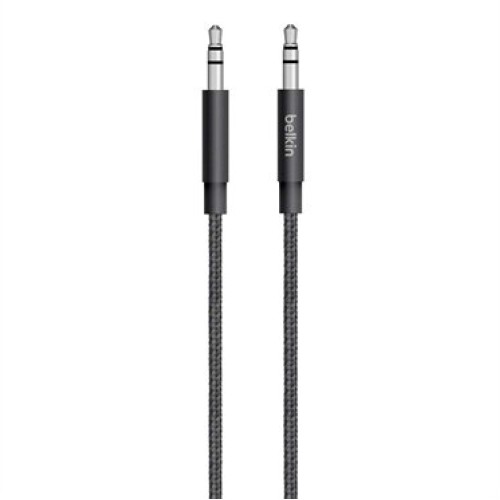Cable de Audio Belkin Mixit 3.5mm a 3.5mm 1.25m Negro AV10164BT04-BLK