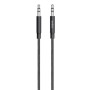 Cable de Audio Belkin Mixit - 3.5mm a 3.5mm - 1.22m - Negro - AV10164BT04-BLK