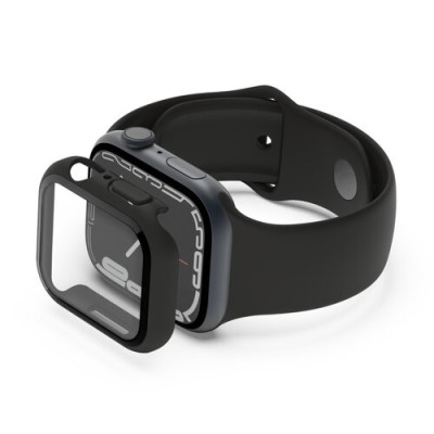 Protector de Pantalla Belkin SCREENFORCE TemperedCurved - Para Apple Watch - 40mm/41mm - Negro - OVG003zzBK
