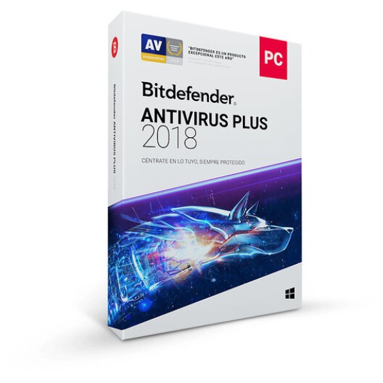 Antivirus Bitdefender Plus - 3 Usuarios - 1 Año - Caja - TMBD-402