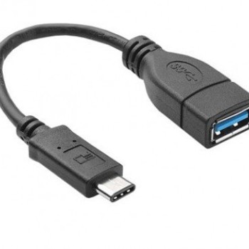 Cable USB BRobotix USB C a USB A Negro 53161 - USB 3.2 Gen 1