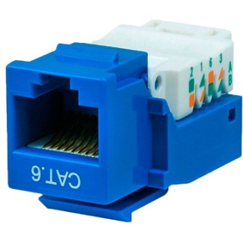 Jack Keystone BRobotix 101065 - Cat6 - UTP - Azul - 101065