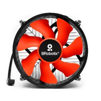Disipador BRobotix 136902 - 3 Pines - 2200 RPM - 3 Pines - Naranja - 136902