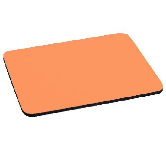 Mousepad BRobotix 144755-7 - 22.5 x 18.5cm - Ultra Delgado - Naranja - 144755-7