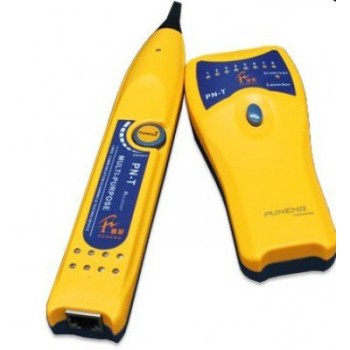 Probador de Cables BRobotix - RJ-45 - BNC - USB - Amarillo - 179805