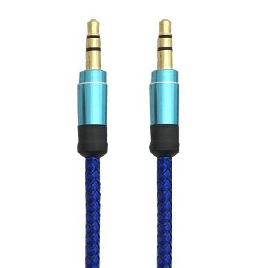 Cable de Audio BRobotix 180389-1 - Macho - 1M - Azul - 180389-1