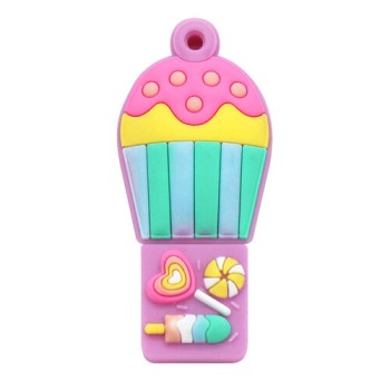 Memoria USB BRobotix - 32GB - USB 2.0 - Cupcake Lollypop - 190432-12