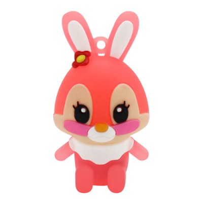 Memoria USB BRobotix - 32GB - USB 2.0 - Coneja Rosa - 190432-9
