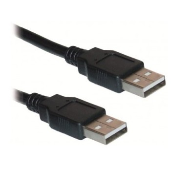 Cable USB BROBOTIX 2.0 1.8 metros Negro Modelo 206887