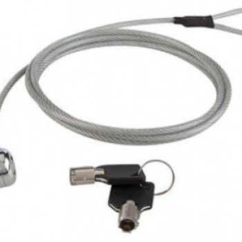 Candado de Seguridad BROBOTIX con Cable Kensington 1.3m Plata Modelo 235497
