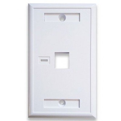 Placa de Pared BRobotix - 1 Salida - Blanco - 251701