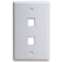 Placa de Pared BRobotix - 2 Salidas - Blanco - 251702