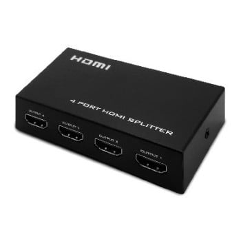 Splitter HDMI BRobotix 4K 4 Puertos para PC Modelo 263922