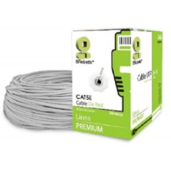 Bobina BRobotix - Cat5e - 200M - 24 AWG - Gris - 308201