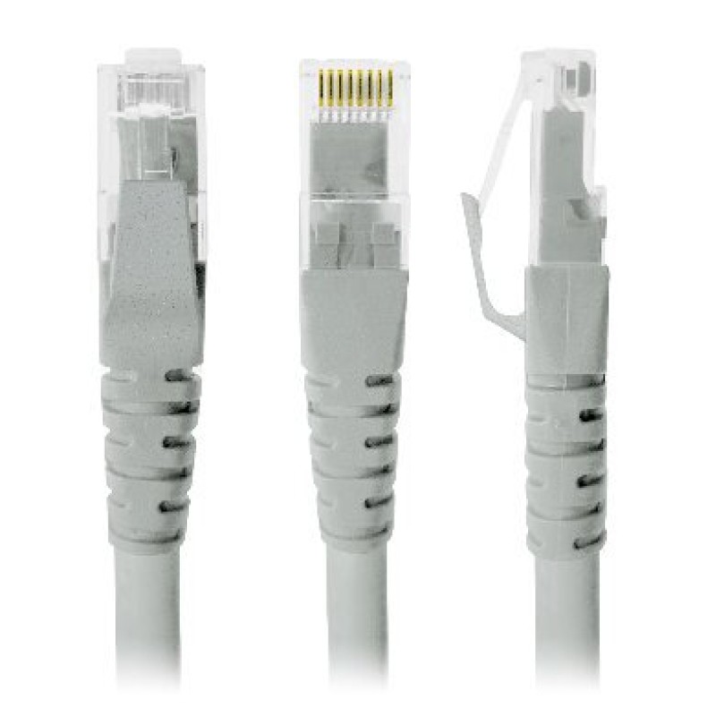 Cable de Red BRobotix - Cat6 - RJ-45 - 3M - Gris - 308217