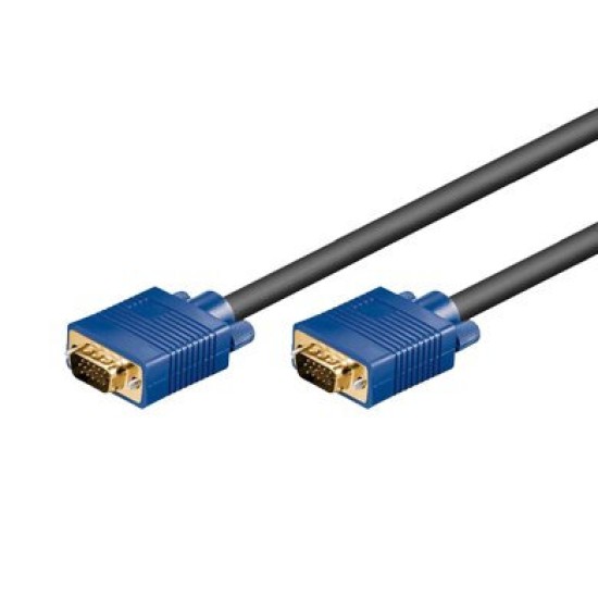 Cable BRobotix 311818 - VGA - Macho/Macho - 1.8 mts - Azul - 311818