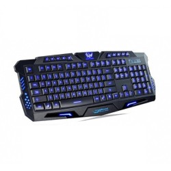 Teclado Gamer BRobotix M200 - Alámbrico - RGB - Interruptor Mecánico - Modelo 420028