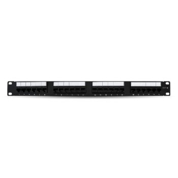 Panel de Parcheo BRobotix - Cat6 - 24 Puertos - 497608