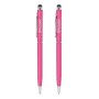 Pluma Stylus BRobotix 6000434 - Tinta Negra - Punta de Goma - 2 Piezas - Rosa - 6000434