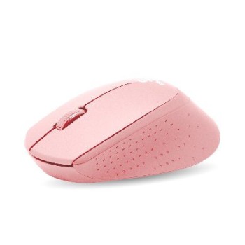 Mouse Inalámbrico BRobotix Rosa 1000 DPI Ambidiestro Modelo 6000793