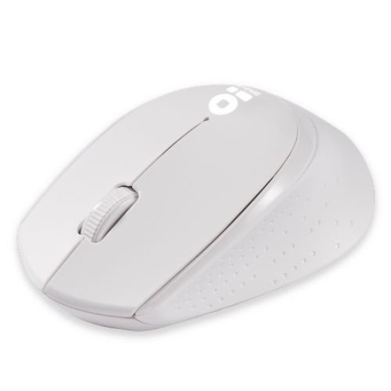 Mouse BRobotix 6000809 - Inalámbrico - Blanco - 6000809