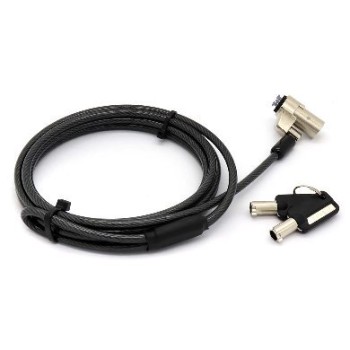 Candado de Seguridad BRobotix 6001639 - Llave - Nano - 1.8 m - Negro - 6001639
