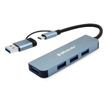 Docking Station BRobotix 6005460 - USB-A - Plata - 6005460