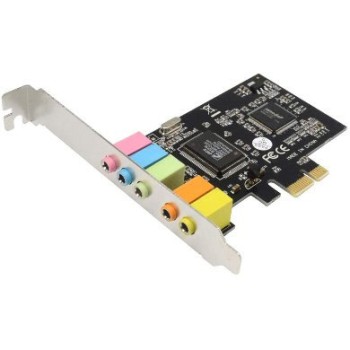 Tarjeta de Sonido BRobotix 651923 - PCI Express - 5.1 Canales - 651923