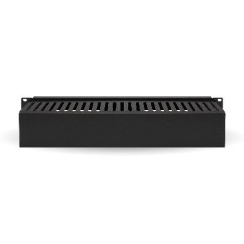 Organizador de Cables BRobotix Panel 2U Horizontal Negro Modelo 830878 Organizador de Cables BRobotix Panel 2U Horizontal Negro Modelo 830878