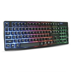 Teclado Gamer BRobotix K630 Mecánico RGB Alámbrico - Modelo 841581