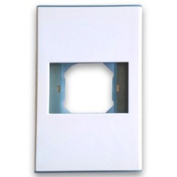 Placa de Pared BRobotix - 1 Salida - Blanco - 938276
