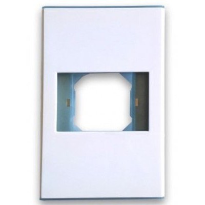 Placa de Pared BRobotix - 1 Salida - Blanco - 938276