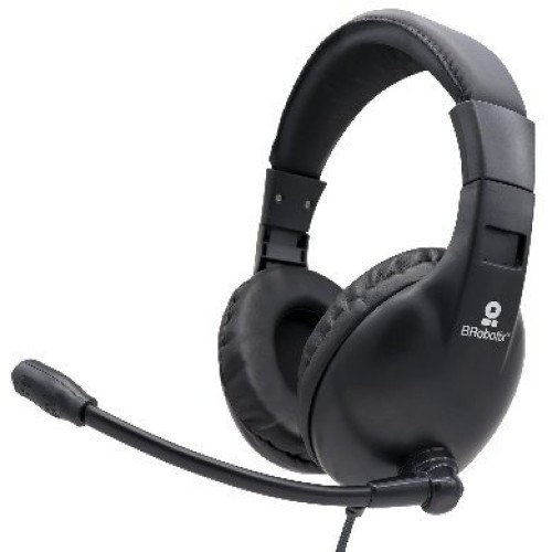 Diadema Gamer Brobotix Alámbrica con Micrófono 3.5mm Modelo 963012 Negro
