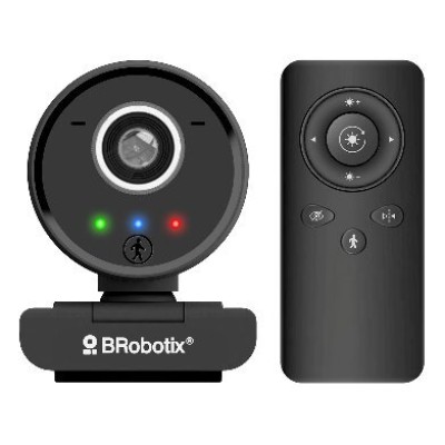 Cámara Web BRobotix 963166 - 1080p - USB - Negro - 963166