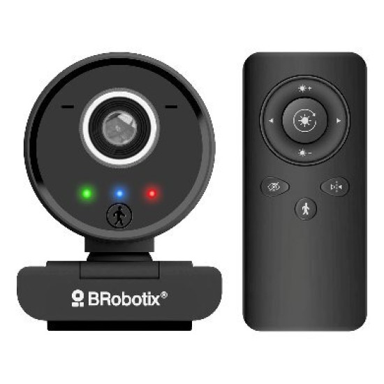 Cámara Web BRobotix 963166 - 1080p - USB - Negro - 963166