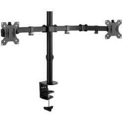 Soporte para Monitor BROBOTIX 13 a 32 Pulgadas Hasta 8kg Doble Pantalla Modelo 963210