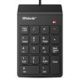 Teclado Numérico BRobotix 963234 - USB - Inclinación de 15º - Negro - 963234