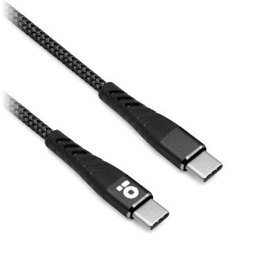 Cable BRobotix 963562 - USB C a USB C - Nylon - 1M - 963562