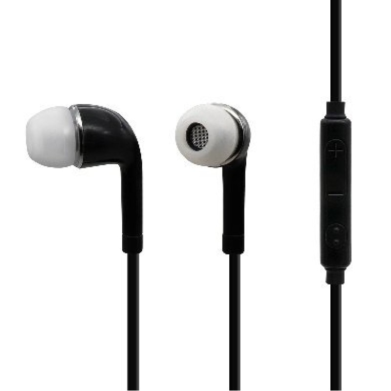 Auriculares BRobotix 963876 - Alámbricos - 3.5 mm - 1 m - Negro - 10 Piezas - 963876