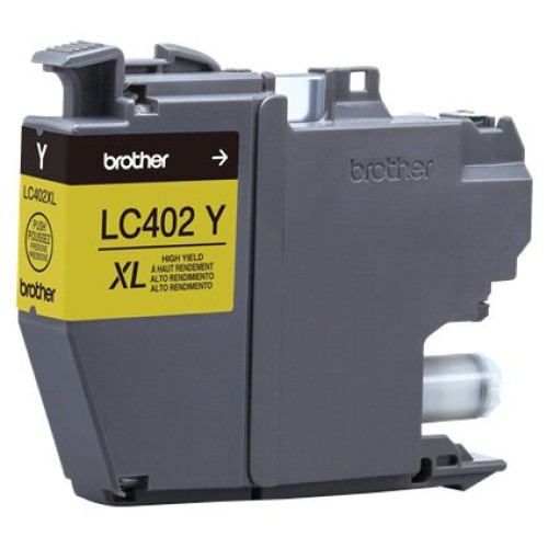 Cartucho de Tinta Brother Amarillo Alto Rendimiento LC402XLY