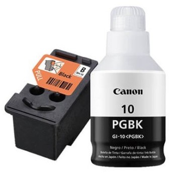 Kit Cabezal de Tinta Canon BH-10 y GI-10 Negro - Modelo 3418C005AA