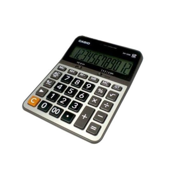Calculadora Casio DX-120B-S-MC - 12 Dígitos - DX-120B-S-MC
