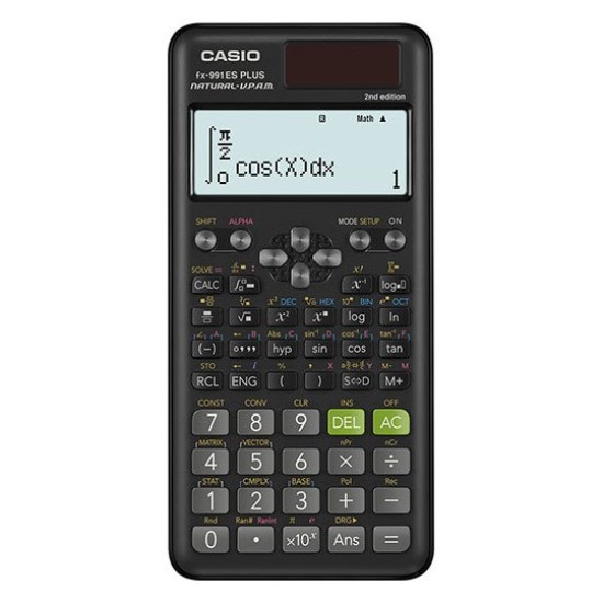 Calculadora Científica CASIO FX-991LA PLUS-2 - 12 Dígitos - 417 Funciones - Pantalla Matriz - FX-991LA PLUS-2