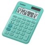 Calculadora Básica CASIO MS-20UC-GN-S-EC - 12 Digitos - Verde - MS-20UC-GN-S-EC