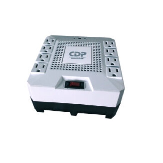 Regulador CDP AVR-PRO 1808 - 1800V/1000W - 8 Conectores - R-AVRPRO1808
