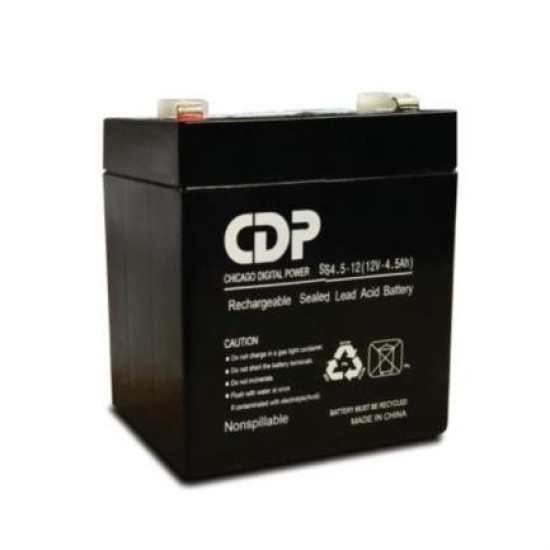 Batería de Reemplazo CDP SLB 12-4.5 - 12V - 4.5AH - SLB 12-4.5