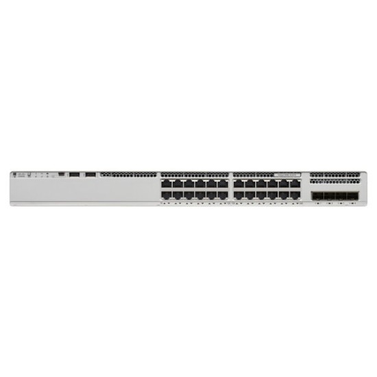 Switch Cisco Catalyst 9200L - 24 puertos - PoE+ - 4 Gigabit - No Gestionado - C9200L-24P-4G-E