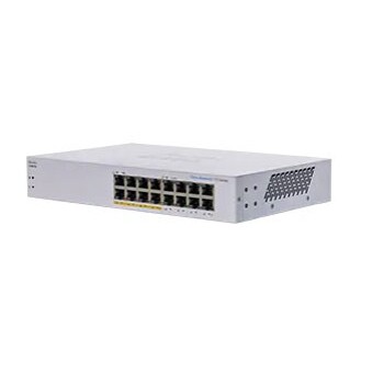 Switch Cisco CBS110-16PP - 16 Puertos - Gigabit - No Gestionado - CBS110-16PP-NA