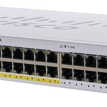 Switch Cisco 24 Puertos Gigabit No Gestionado con 2 SFP - Modelo CBS110-24PP-NA