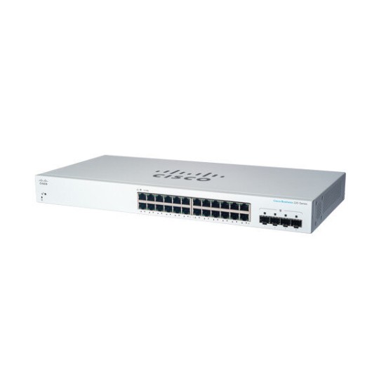 Switch Cisco Business CBS220-24T-4G - 24 Puertos - Gigabit - 4 SFP - CBS220-24T-4G-NA